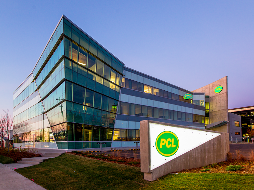 PCL Construction Headquaters Allwest Furnishings Edmonton