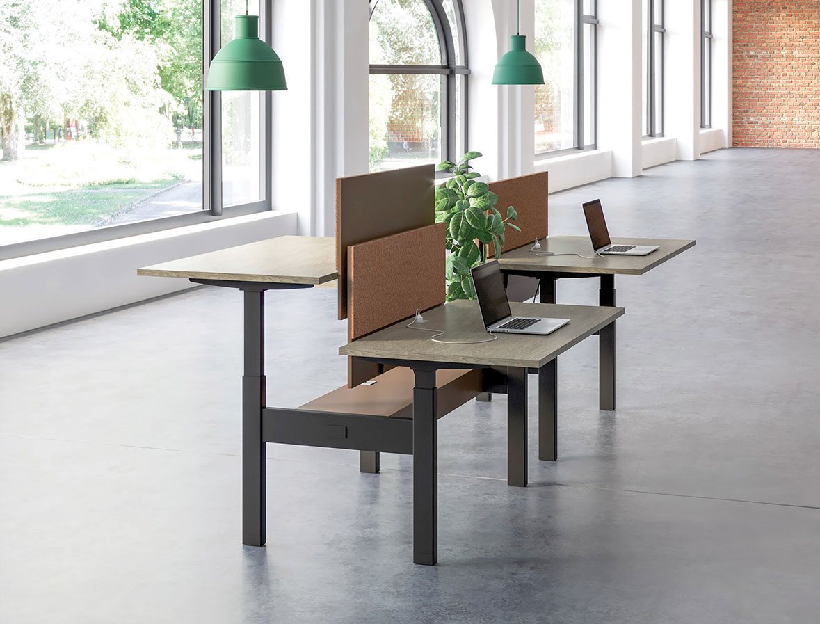 HeightAdjustable Desk Allwest Furnishings Edmonton