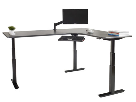 ergocentric height adjustable desk