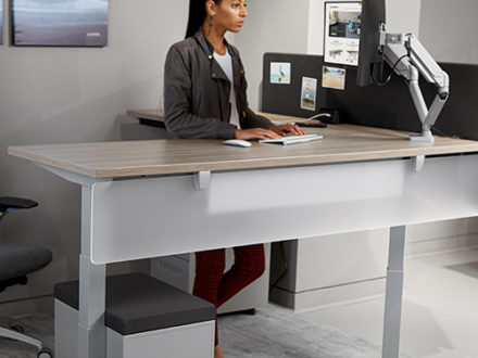 exemplis height adjustable desk